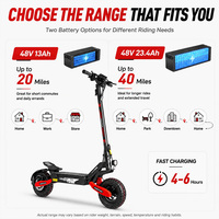 Trottinette électrique 48V 13AH, moteur brushless 250W, vitesse 25KM/H, autonomie 24-32KM, charge en 2-3 heures, pliable pour adultes, verrouillage à clé, vente en gros OEM ODM
