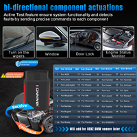 Escáner OBD2 Konnwei Kdiag, Lector de Códigos de Sistema Completo, Herramientas de Diagnóstico para Nissan, BMW, BENZ, Toyota, Audi, Todo Gratis