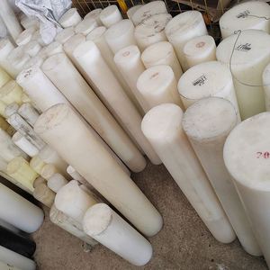 Barra de PTFE Blanca al por Mayor en Stock, Buena Autolubricación y Bajo Coeficiente de Fricción - Product Image 5