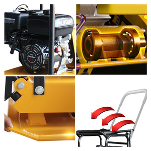 Compactadora de Placas Lifan CT90 con Motor de Gasolina para Trabajo Pesado en Construcción - Product Image 5