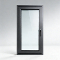 Ventana de Aluminio y Vidrio para Baño, Multicapa, Sellada, Impermeable, Antihumedad, Anticondensación, para Viviendas