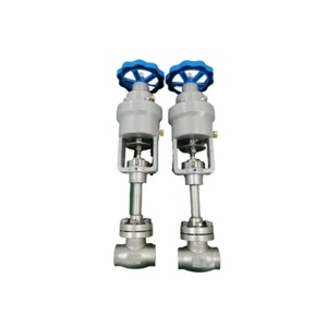 Vanne d'arrêt à tige courte à fonctionnement stable DN40, vanne à boisseau sphérique à tige courte pour l'hydrogène liquide cryogénique LH2 pour les semi-conducteurs - Product Image 1
