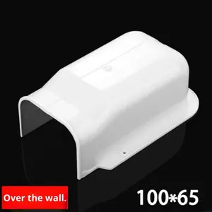 Envío Gratuito, Cubierta Decorativa <span class=keywords><strong>de</strong></span> PVC para Aire Acondicionado, 100*65 cm, Ignífuga, Duradera, para Montaje en Pared, Tubo Recto - Product Image 2