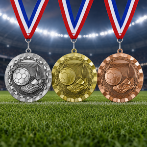 Medallas Deportivas Personalizadas de Metal, Medallas de Premio al Por Mayor en Oro, Plata y Bronce con Cinta para Eventos Deportivos, Proveedor de Premios - Product Image 4