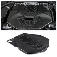 Couverture de moteur en fibre de carbone forgée style OEM G90 pour BMW M5 G90 G99 2025+ Pièces automobiles Capots avant du moteur