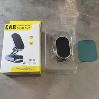 Produits très vendus Accessoires pour téléphones portables Support magnétique puissant pour téléphone de voiture Support pliable Support universel en alliage de zinc OEM