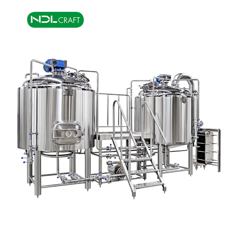 Diseñe, construya e instale equipos de cervecería, tanques y soluciones de embalaje 1000l 1500l 2000l 2500l 3000l 3500l