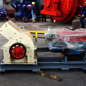 600*400 bottiglia di vetro Diesel martello mulino portatile martello frantoio per il riciclaggio di vetro - Product Image 3