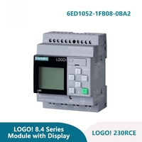 PLC Siemens LOGO 230RC 6ED1052-1FB08-0BA2, 8 Ingressi Digitali, 4 Uscite a Relè, Ethernet e Web Server per Automazione