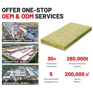 Kaihua KH-S Rèm tường hệ thống cao density150kg/m³ Khoáng đá len ban cho xây dựng mặt tiền bánh sandwich Panel Tường Cách Nhiệt - Product Image 3