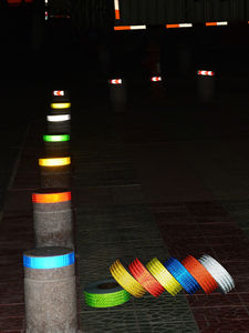 3M reflektieren des Warnband 2-Zoll-reflektieren der Aufkleber in Rot und Weiß für die Auffahrt - Product Image 6