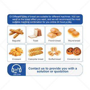 Đại Dương Đầy Đủ Thiết Lập Bánh Và Bánh Ngọt Thiết Bị Lớn Hoàn Chỉnh Thương Mại Pháp Bánh Mì Làm Máy - Product Image 6