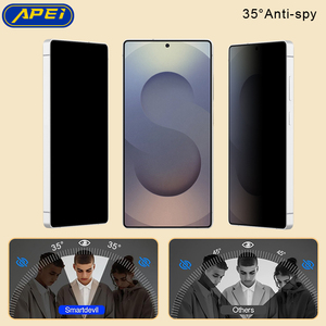 Protection d'écran en verre trempé pour Samsung Galaxy A10 A15 A16 A35 A51 S24 Ultra Fe Plus A52 A56 <span class=keywords><strong>A33</strong></span> avec kit de montage facile - Product Image 4