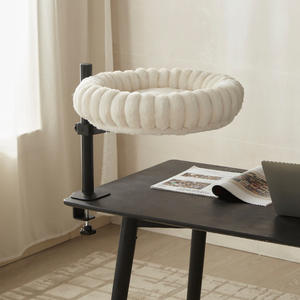 La última cama flotante de escritorio para gatos, nido de refrigeración extraíble para mascotas, cama colgante con ventana para gatos - Product Image 4