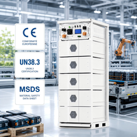 Batterie solaire modulaire pour maison, empilable, hybride CAN, 314Ah LiFePO4, stockage d'énergie, plus de 6000 cycles, durée de vie de 15 ans, sauvegarde sécurisée