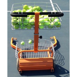Tennis Ball Retriever <b>Cart</b> Metal Powder Coat Manual Tennis Court Equipment - Product Image 1