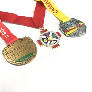 Fabrika toptan özel ödül madalyon abd onur yumuşak emaye mezuniyet madalyonlar 3d döküm madalya - Product Image 6