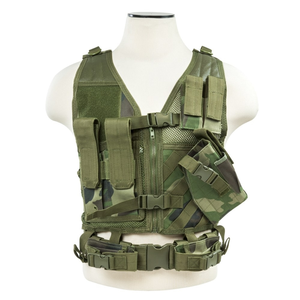 Vanda verde mimetico Multi marsupio tattico gilet con cintura resistente - Product Image 1