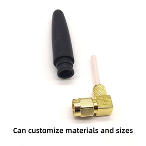 Antena Tri-Banda GSM//2.4GHz WiFi - 5cm Corta, SMA de Ángulo Recto (Conector Macho/Receptáculo Hembra) para Mini Routers y Dispositivos IoT - Product Image 4