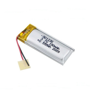 Baterai Lipo Isi Ulang 3.7V 150mAh 501230 Baterai Lithium Polymer 051230 - Product Image 2