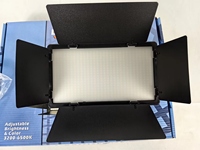 Panneau de lumière vidéo LED pour photographie 600led 3200-5600K 1/4 "à vis Tête sphérique Photographie en direct