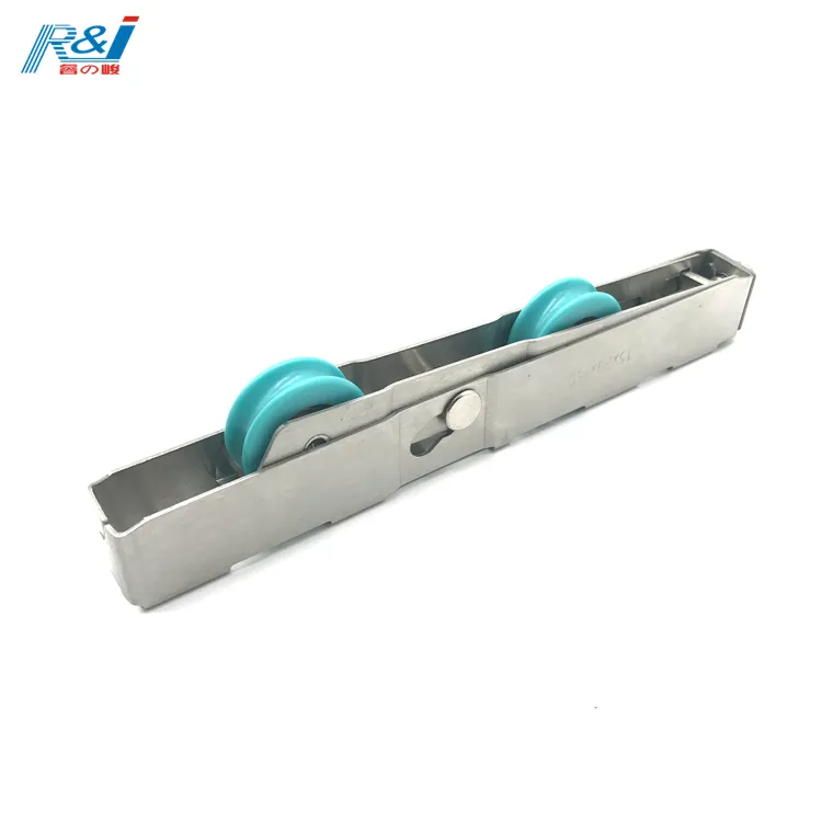 Door window hardware accessories Stainless steel 201 two wheel sliding window roller