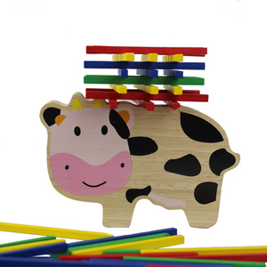 Fabricants vente directe d'<span class=keywords><strong>amazon</strong></span> best-seller animal équilibre jeux en bois pour enfants en gros jouets en bois éducatifs - Product Image 3