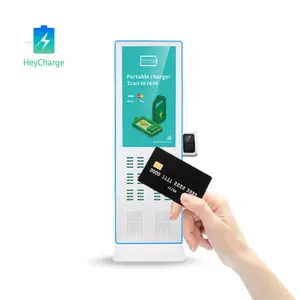 Estación de Carga Pública con Pantalla Grande de 43 Pulgadas, Puerto 3 en 1, Máquina Expendedora de Bancos de Energía Compartidos, Sistema POS, Lector de Tarjetas de Crédito, PD - Product Image 1