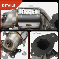 Colector de Escape de Alto Flujo para Nissan Altima 2019-2021, Motor 2.5L PR25DD, 14002-6CA0A, Ajuste Directo, Sin Error de CEL, Garantía