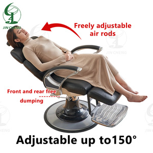 Poltrona da Barbiere Elettrica di Lusso Jincheng con Rotazione a 360 Gradi, Pieghevole e Portatile, in Pelle, per Salone e Parrucchiere - Product Image 4