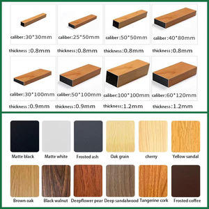 Revêtement mural extérieur en métal imitation <span class=keywords><strong>bois</strong></span>, format 0,75''x12''x120'', pour décoration murale extérieure - Product Image 5