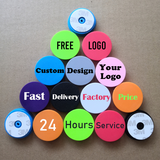 Factory Custom Phone Socket up Grip Holder With Design Logo Printing Sockets Phone Stand