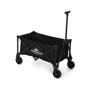 مريحة في الهواء الطلق عربة تخزين قابلة للطي الحديد & ب أوكسفورد مقبض قابل للتمدد للأداة - Product Image 4