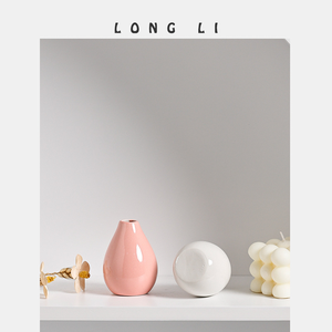 Pot de fleurs en céramique pour plantes succulentes, style jardin domestique, vente en gros, finition émaillée, trou de drainage, écologique - Product Image 4