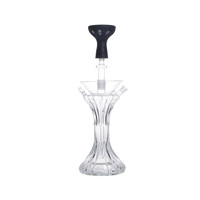 Vente en gros de narguilé électrique tout verre narguilé Shisha Pakistan Accessoires de boutique de fumée Arguiles en forme libre