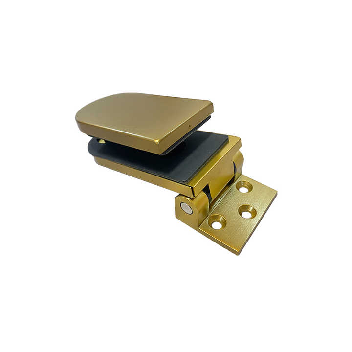 CHINA FACTORY Shower Folding Glass Door Hardware 90 Degree Glass to Wall Shower Door Hinge