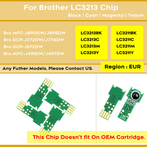 BOMA - Cartucho de Tinta Europe LC3217 LC3219 con Chip Único para Brother <span class=keywords><strong>DCP</strong></span>-J572DW <span class=keywords><strong>J772DW</strong></span> J774DW MFC-J491DW J497DW J890DW J895DW - Product Image 2