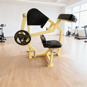 Alat Fitness Komersial Terbaru untuk Latihan Otot di Gym, Mesin Crunch Abdominal dengan Beban Plat untuk Olahraga - Product Image 1