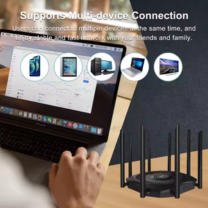 Công nghiệp băng tần kép 3000Mbps Wifi <span class=keywords><strong>Router</strong></span> DDNS VPN Client Port bản đồ 4G LTE văn phòng hỗ trợ mở khóa công nghiệp CPE <span class=keywords><strong>Router</strong></span> - Product Image 5