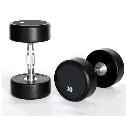 Wholesale factory sales Rubber coated round head Dumbbell