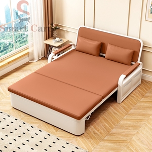 2025热销小型家用多功能折叠沙发床两用伸缩单人床 - Product Image 5
