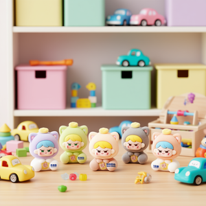 Muñecos de Peluche de Robots Congelados, Mini Adornos, Regalo Creativo para Niños, Juguete Coleccionable en Caja Sorpresa, Unisex, Edades de 2 a 6 Años - Product Image 2