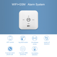 WALE prix usine multi-langue Tuya WIFI GSM sécurité brouillard système d'alarme de sécurité avec détecteur de fuite de CO pour la sécurité à domicile