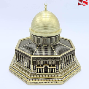 Muestra <span class=keywords><strong>de</strong></span> decoración del hogar turca islámica personalizada-Mezquita <span class=keywords><strong>de</strong></span> Al Aqsa premium y cúpula <span class=keywords><strong>de</strong></span> la roca escultura <span class=keywords><strong>de</strong></span> réplica <span class=keywords><strong>de</strong></span> Jerusalén - Product Image 2