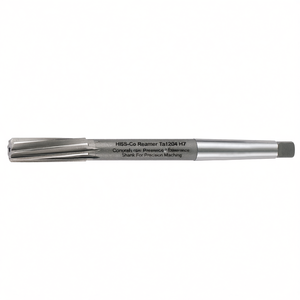 รีมเมอร์ HSS-Co รุ่น TA1204 ความคลาดเคลื่อน H7 ก้านทรงกรวย สำหรับงานกลึงความแม่นยำสูง - Product Image 2