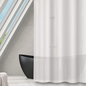 Rideau de douche Peva Roman 240x200 cm, doublure de bain imperméable - Product Image 1
