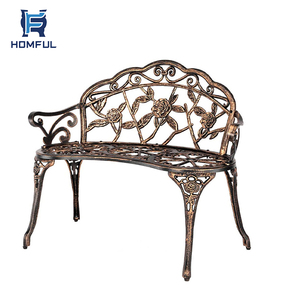 <span class=keywords><strong>Balcon</strong></span> Chaise de Jardin En Métal <span class=keywords><strong>Banc</strong></span> de Patio Extérieur Meubles De Jardin En Fonte Antique En Aluminium Patio Extérieur Chaise - Product Image 2