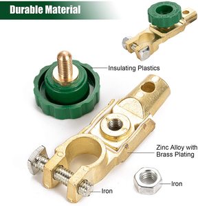 Interruttore a scollegamento rapido della batteria superiore Post nuova condizione di interruzione/spegnimento isolatore principale per barche auto camion camper trattori - Product Image 3