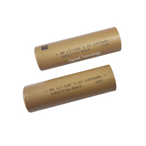 Batería Reliance 21700 RH60 <span class=keywords><strong>de</strong></span> Alta Capacidad, 21700 6000mAh 3.6V 20A, Resistencia Interna 4mΩ, Celda 21700 para Paquetes <span class=keywords><strong>de</strong></span> Baterías <span class=keywords><strong>de</strong></span> Herramientas Eléctricas - Product Image 4