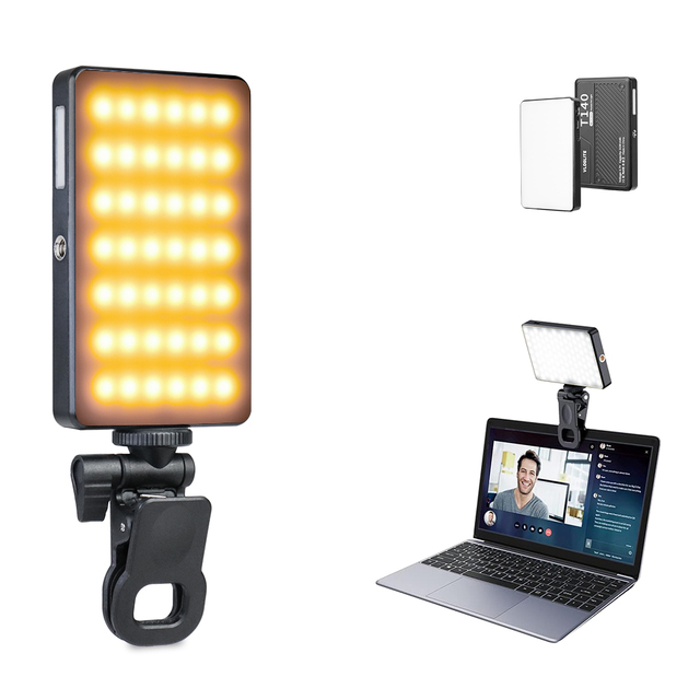 T140 LED Video Light Professional Photography Light Dimmable 2500-6500K for Studio Live Stream Makeup Photo Live Photography